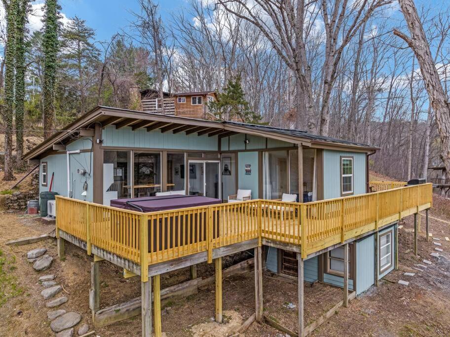 Lazy Lake 3Br Cabin W/ Mtn Views + Hot Tub +Wi-Fi Лурей Экстерьер фото