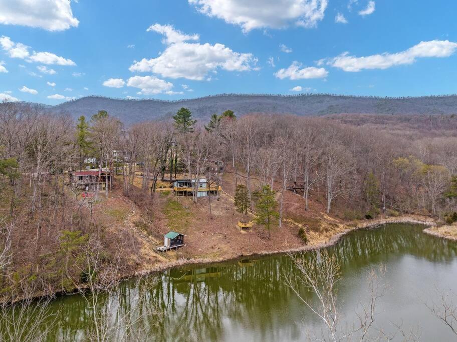 Lazy Lake 3Br Cabin W/ Mtn Views + Hot Tub +Wi-Fi Лурей Экстерьер фото
